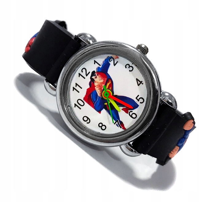 Detské hodinky - Detské hodinky - Spider -man - Analog Black