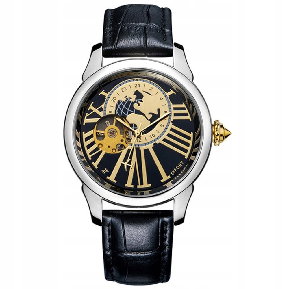 Pánské hodinky - Efoort 3D Skeleton Mechanical Watch