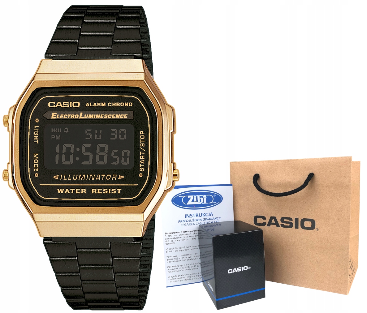 Pánské hodinky - Casio A168WEGB-1BEF HOLOM Pánske hodinky