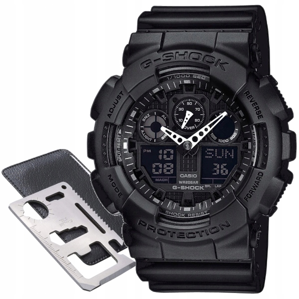 Pánské hodinky - Casio G-Shock GA-100-1A1er +Zadarmo Men's Watch