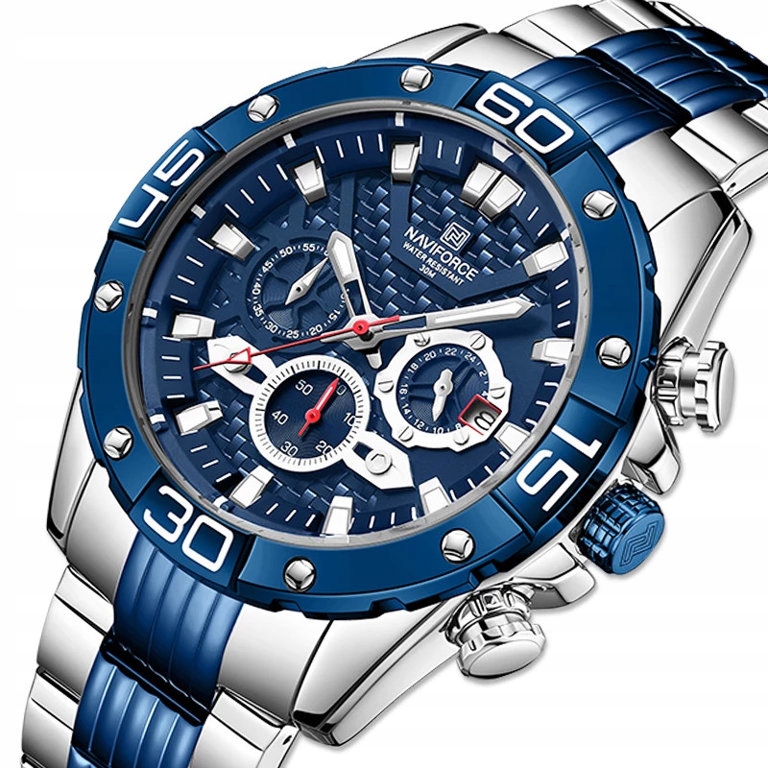 Pánské hodinky - Naviforce Male Watch Zn124b + Gravírovanie