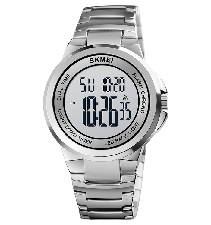 Pánské hodinky - Pánske hodinky Skmei N1042C LED náramok 12/24 h