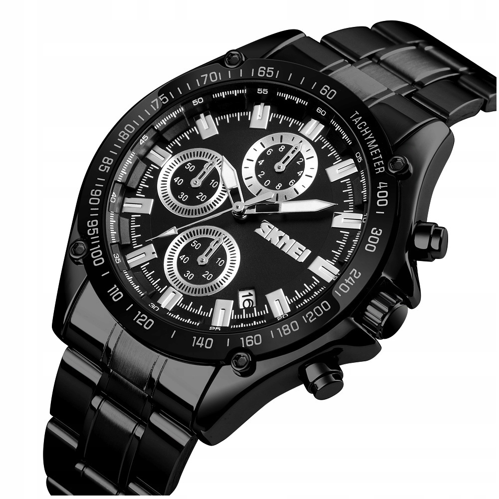 Pánské hodinky - Pánske hodinky Skmei Chronograph Náramok 6 Kol