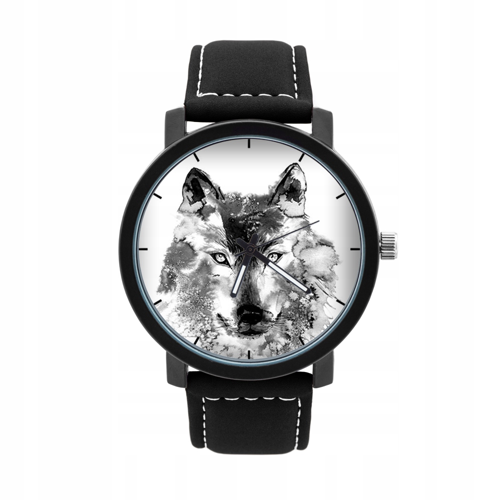 Pánské hodinky - Pánske hodinky s grafikou Wolf Wataha Forest Canopy
