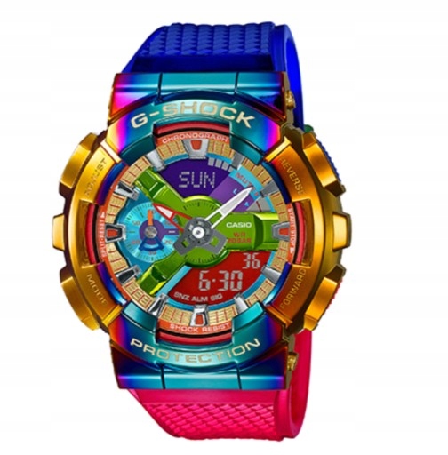 Pánské hodinky - Casio G-Shock GM-110RB-2A Pánske hodinky Nové