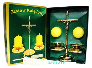 Carol Set veľká mosadz - 14434