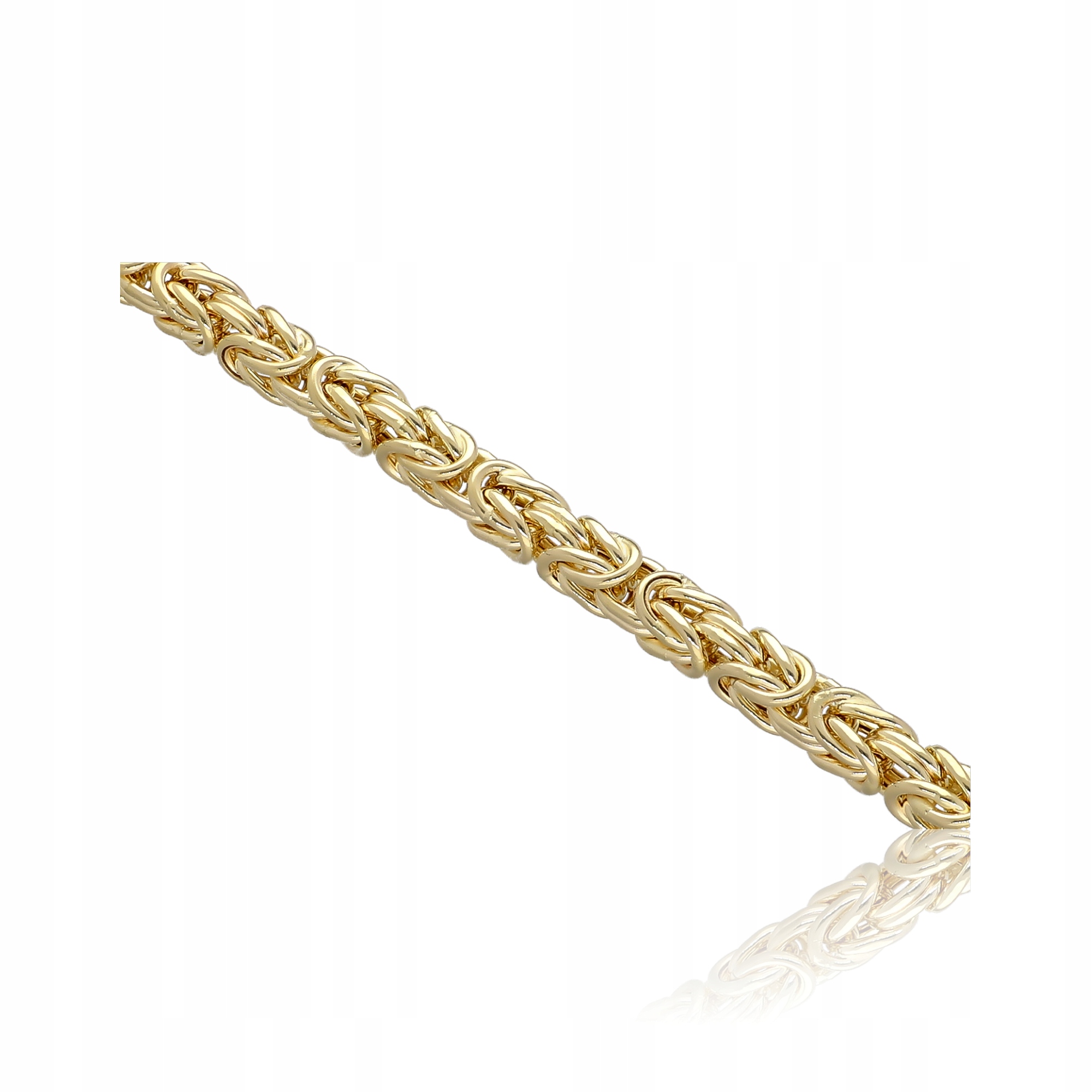 Zlatý náramok Royal Weave 585 19,98g 22 cm