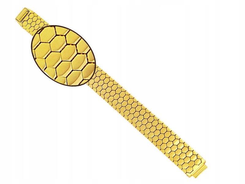 Zlatý náramok 375 HONEYCOMB TAPE 18CM