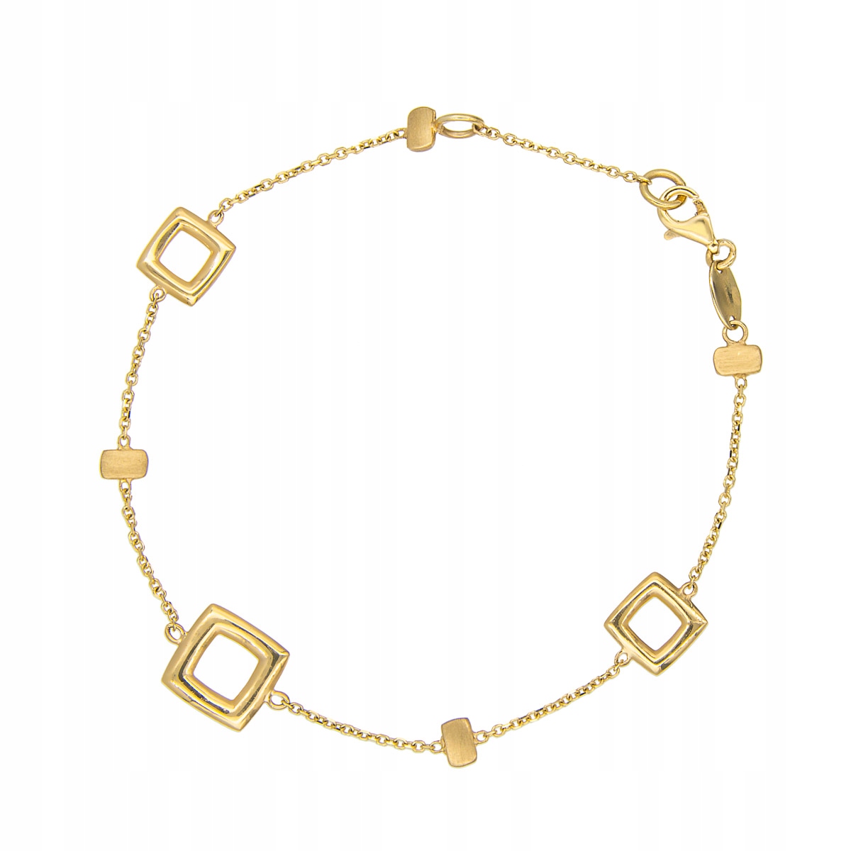 Dall'acqua Kwadraty Gold Bracelet 585