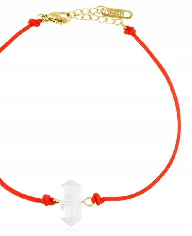 Zlatý náramok CRYSTAL Kabbalah J12239