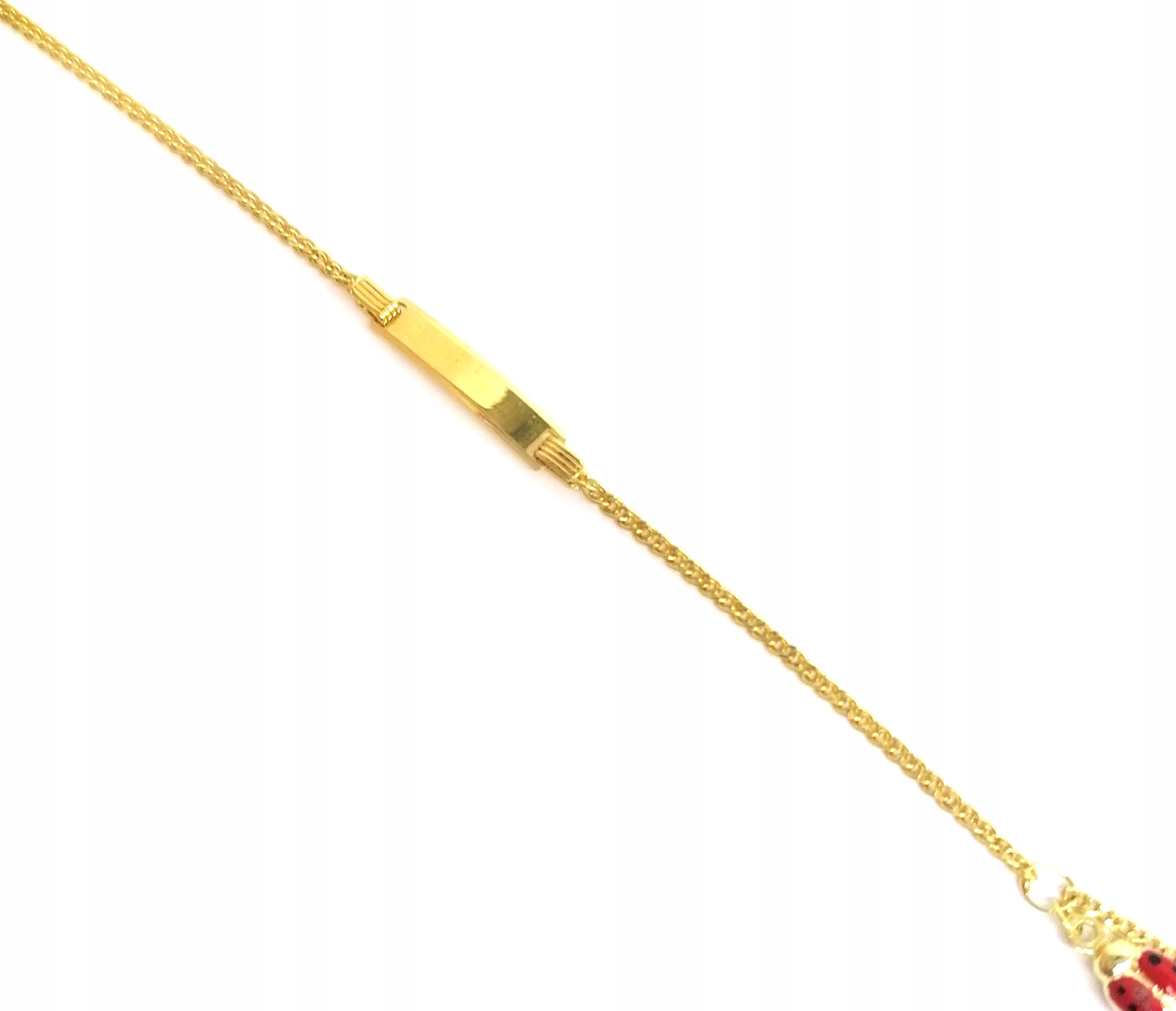 Zlatý náramok p585 1,97g 16cm K