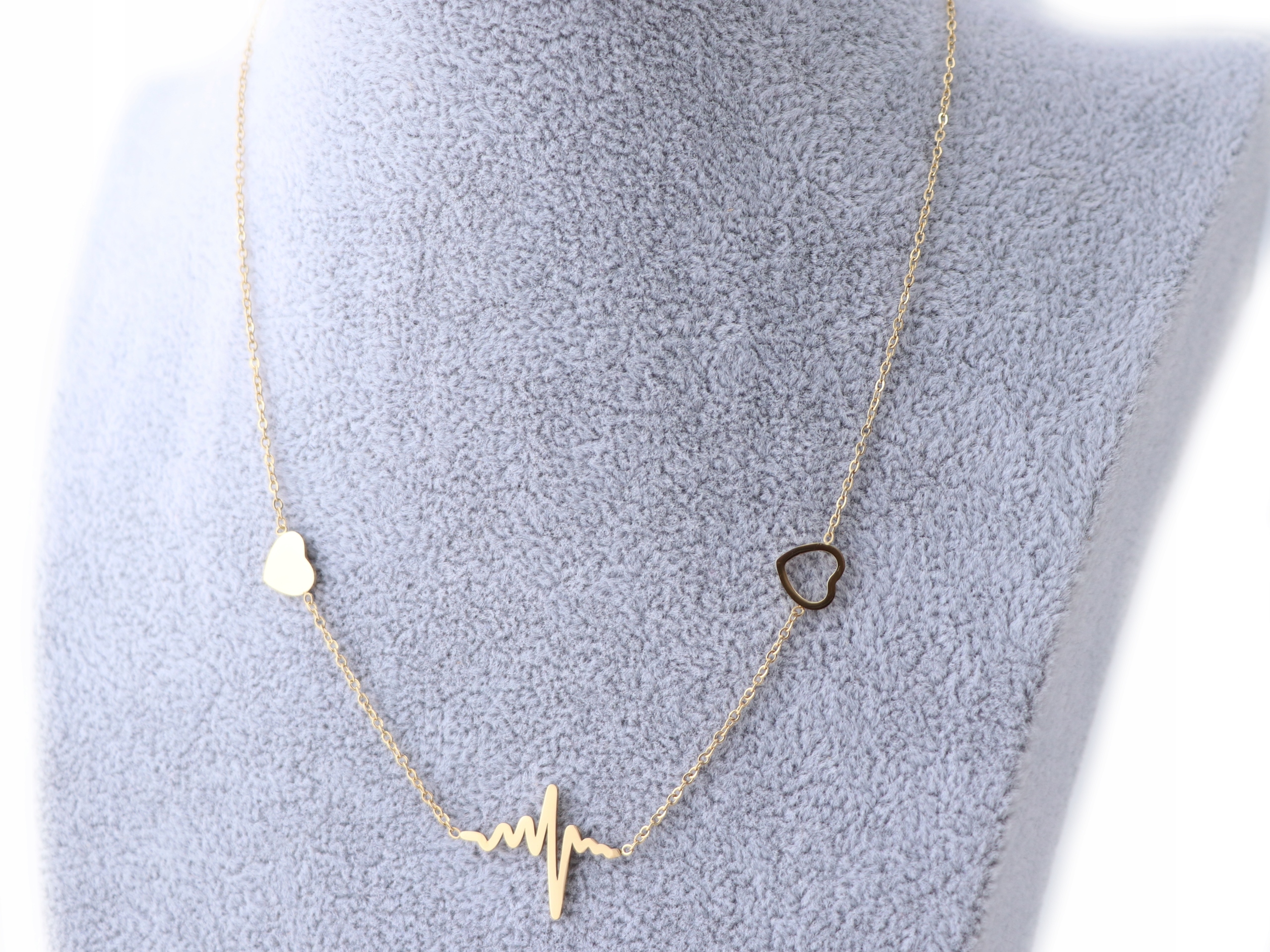 Zlatá celebrita 3el. Srdce a EKG SLAD 316L