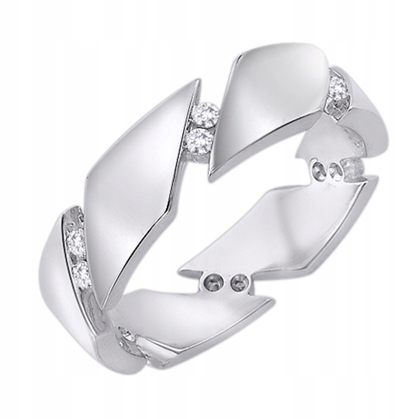 Zlatý prsteň OBD4075 - diamant