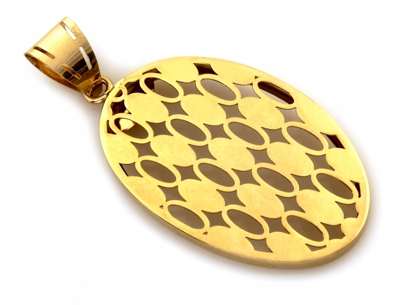 Zlatá značka 585 Openwork Oval Anvanapple