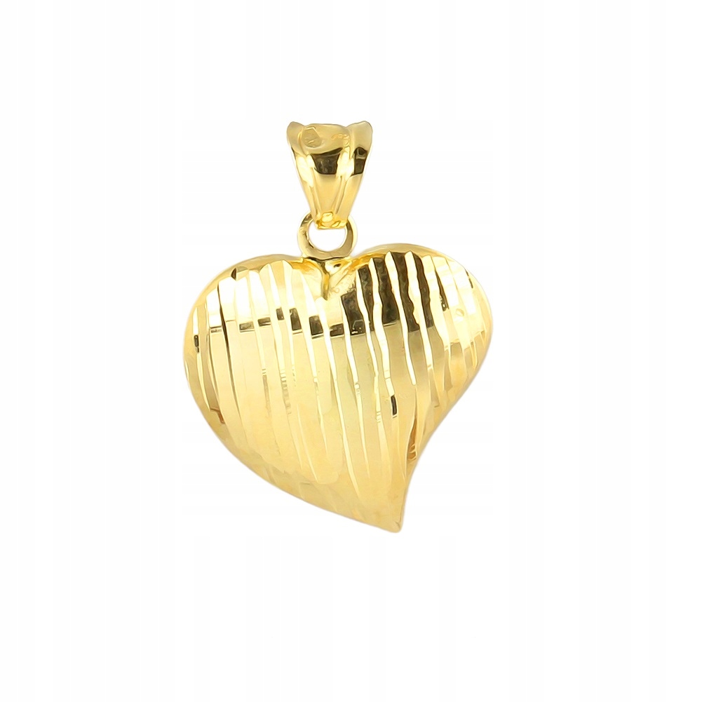 Zlatý prívesok DIAMOND HEART