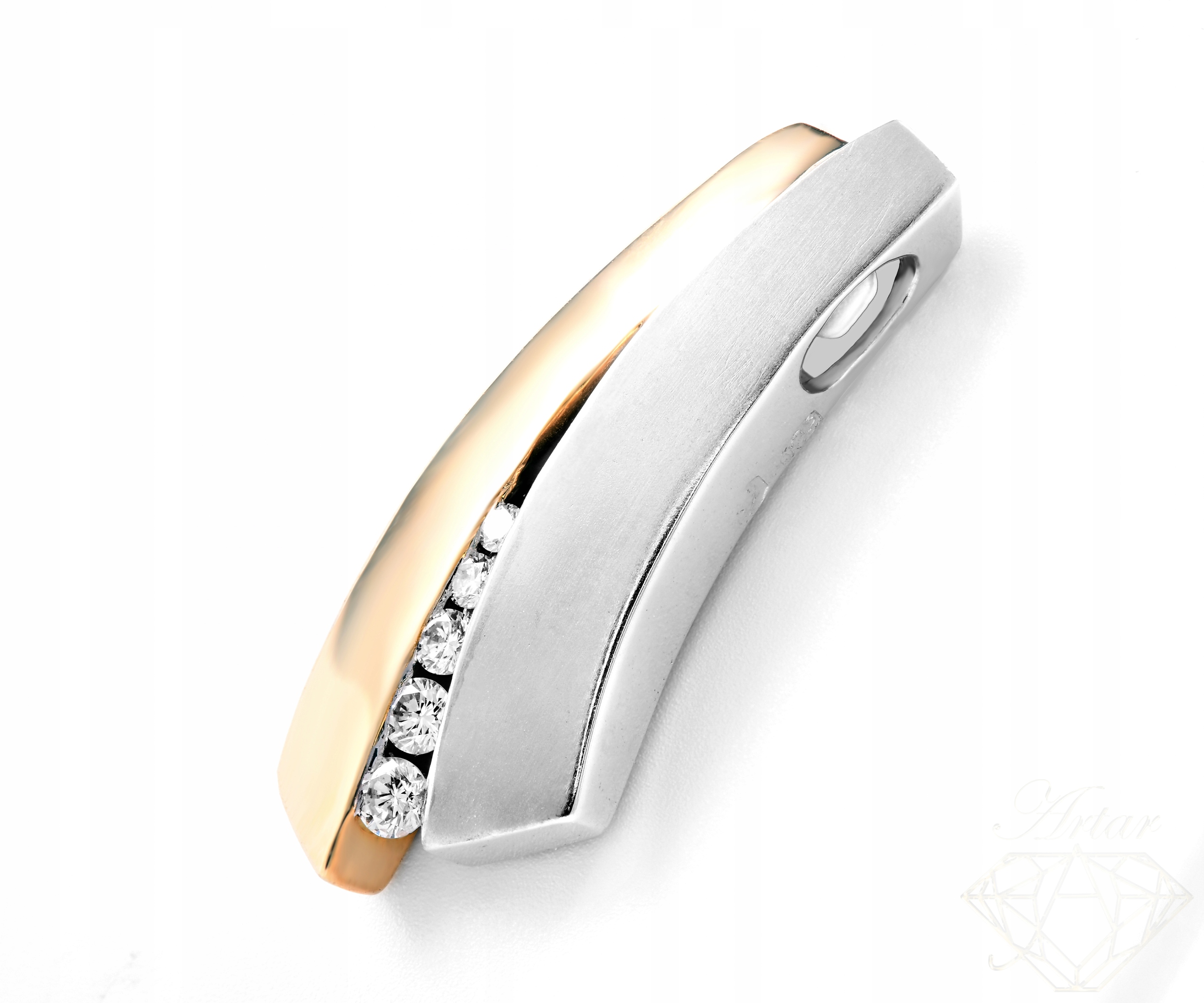 Zlaté prívesky Diamonds 0,10ct 585 Varšava !!!