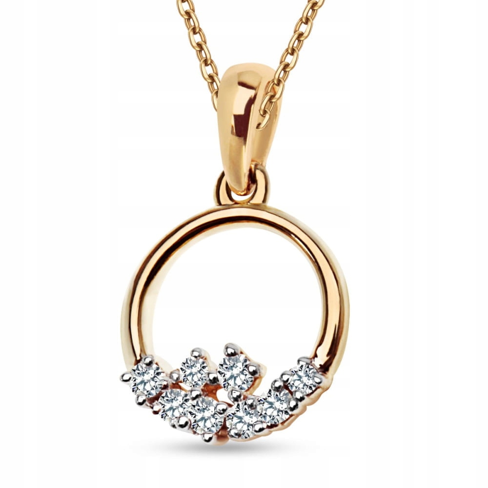 Zlatý prívesok s Diamond Verona/ Áno 14181