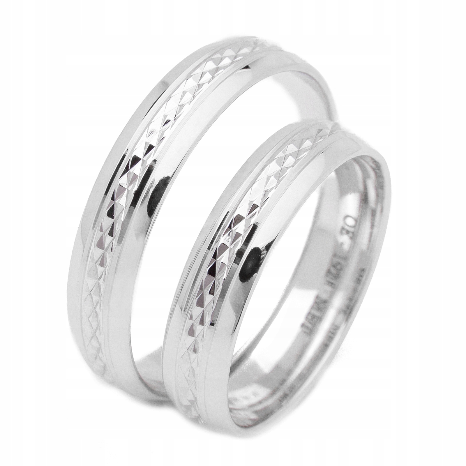 Zlaté prstene OE-192 4,5 mm diamant 585