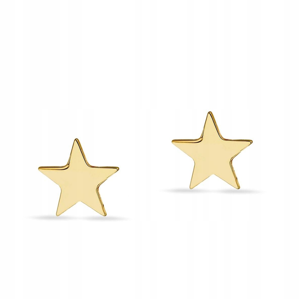 Zlaté náušnice hviezd 585 Celebrity Star 4 mm