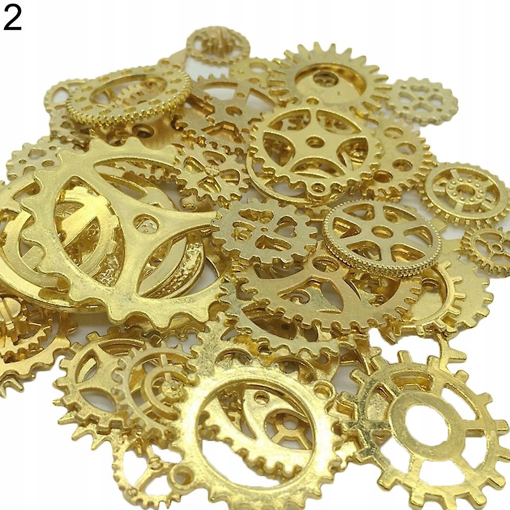 Zlatá 100 vintage cogs šperky výroby pre domácich majstrov