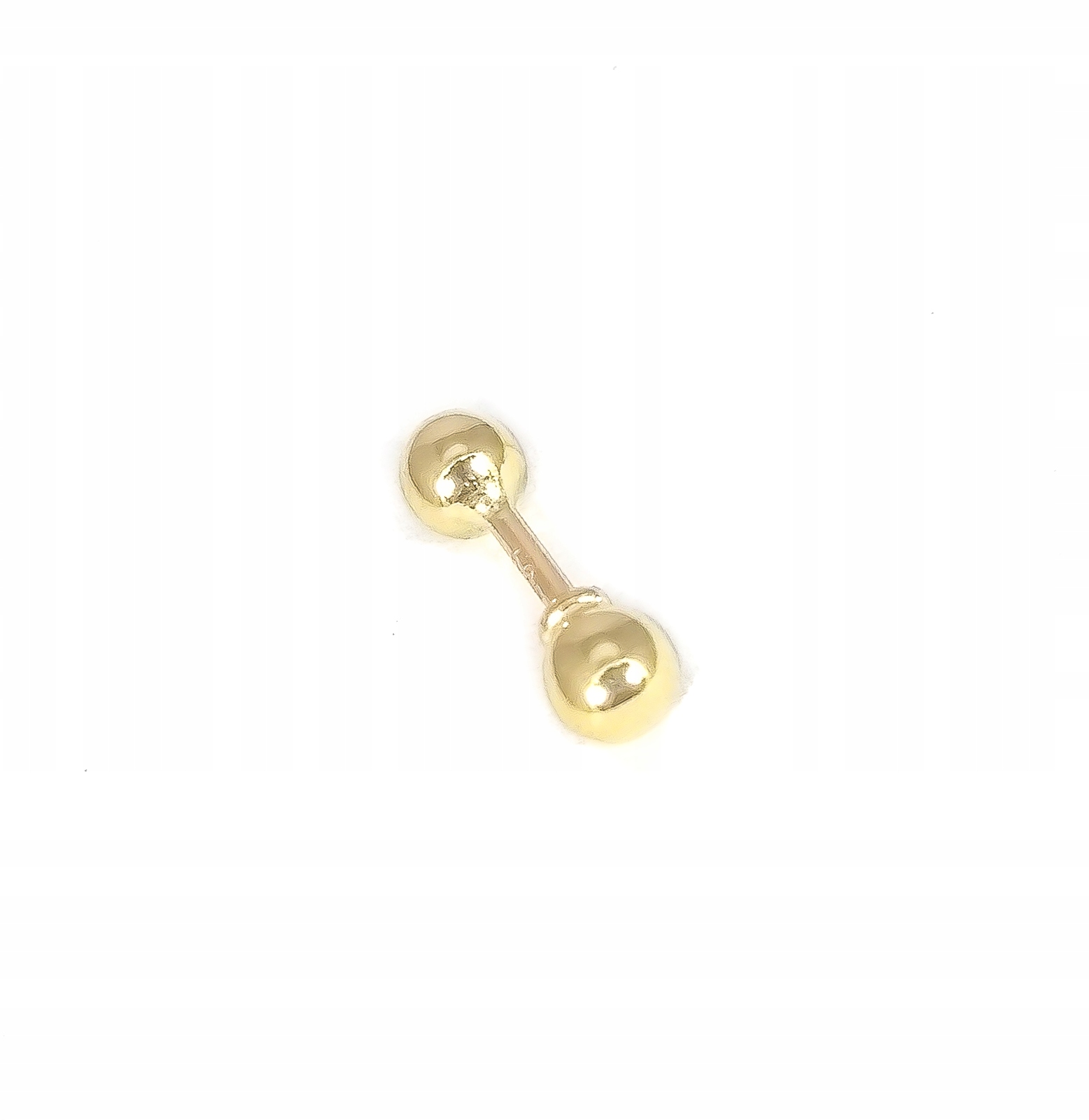 Zlatá piercing do nosa náušnice id KP020