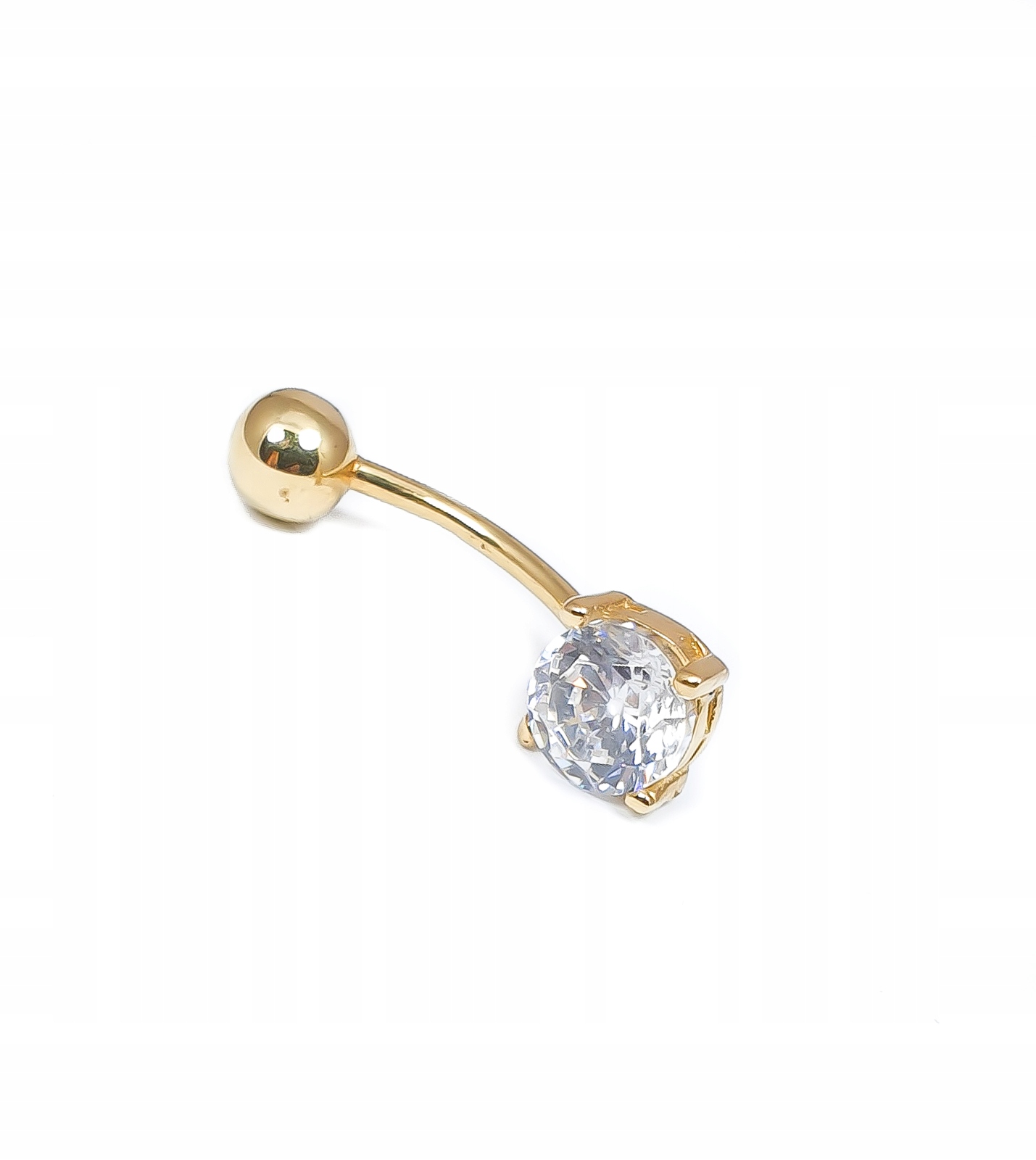 Piercing do pupku zlatého pupka KP027