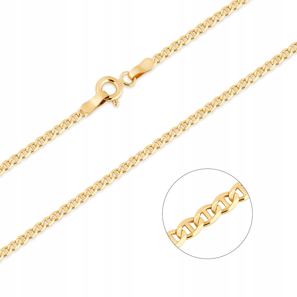 Zlatý reťazec PR. 585 Gucci Marina 2,0 mm 45 cm