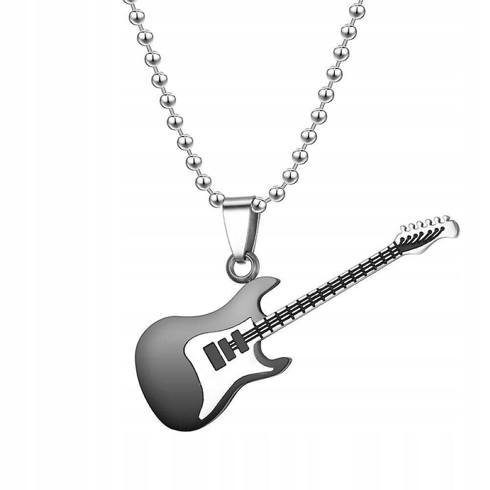 Zlaté ženy žien na gitare dlhé prívesok