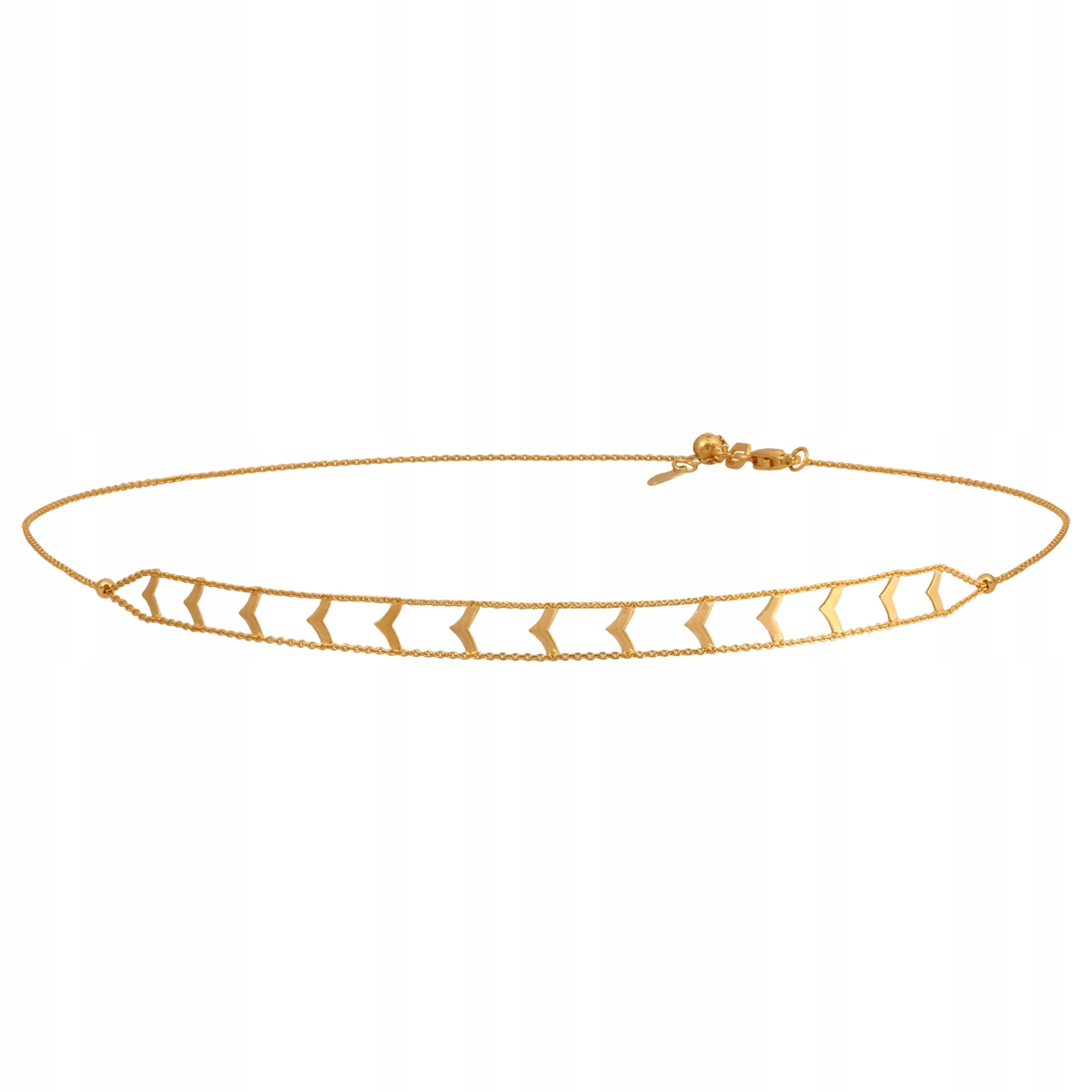Zlatý náhrdelník Celebrity Choker 3,60 G