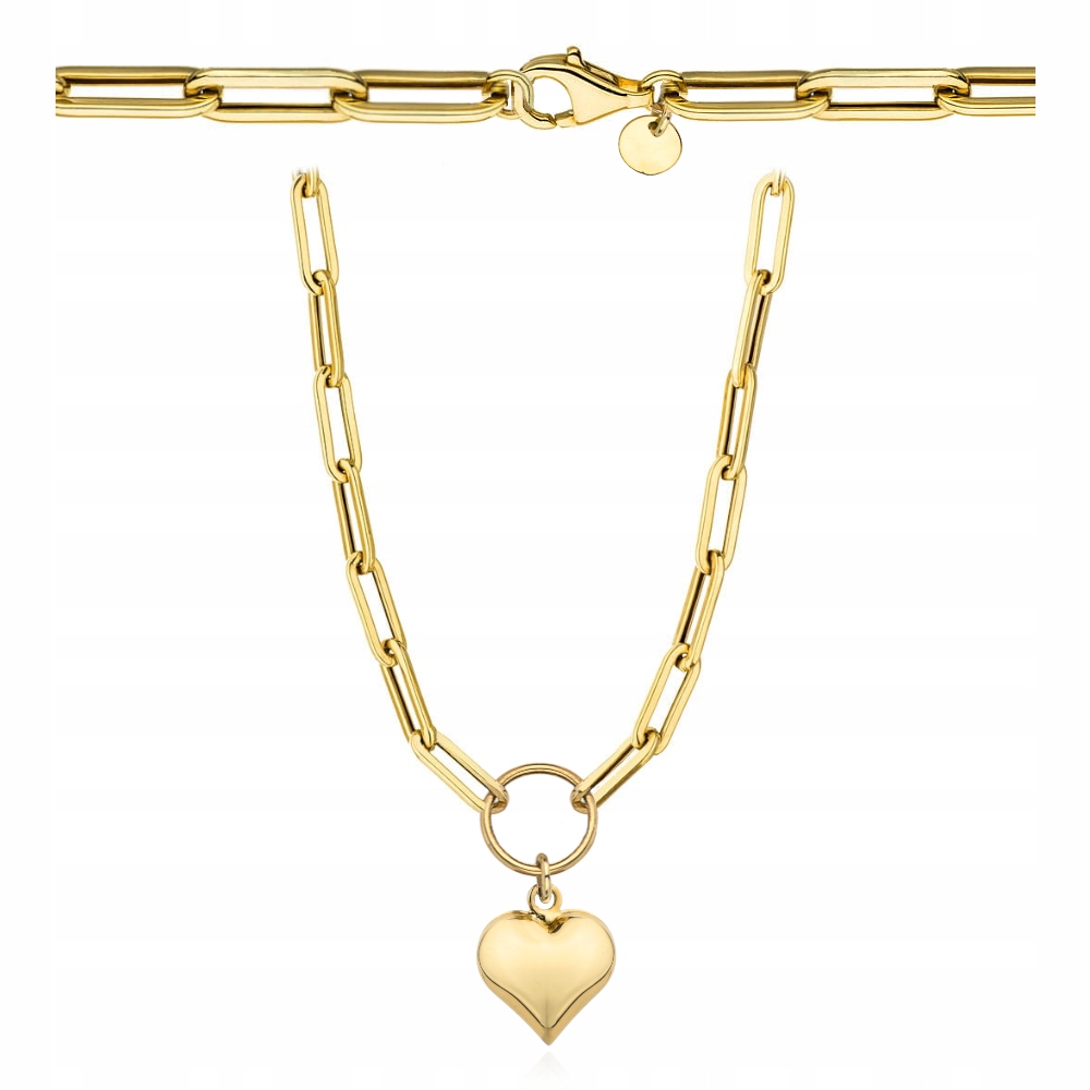 Zlaté náhrdelníky dlhé bunky a Golden Heart PR.585