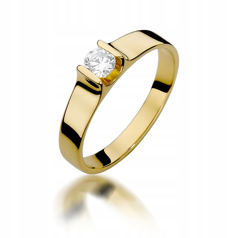Zlatý prsteň DIAMOND 0,23 ct GRAVÍROVANIE ZDARMA