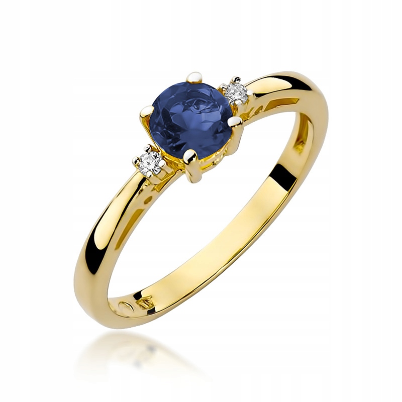 Zlatý prsteň W-10 Sapphire Diamonds 585