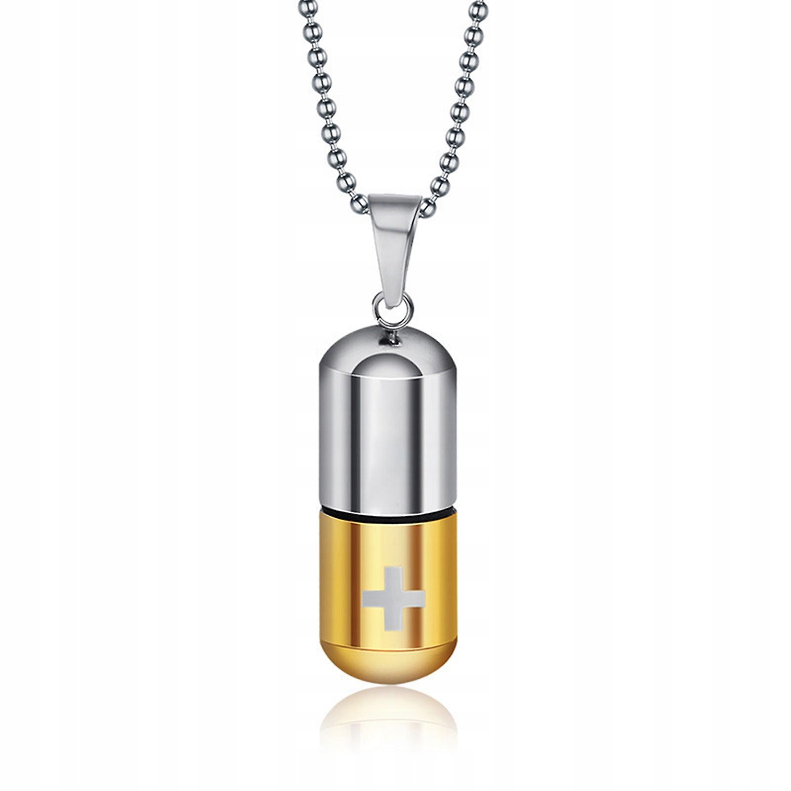 Golden-Piguka Pendant Unisex Cross náhrdelník