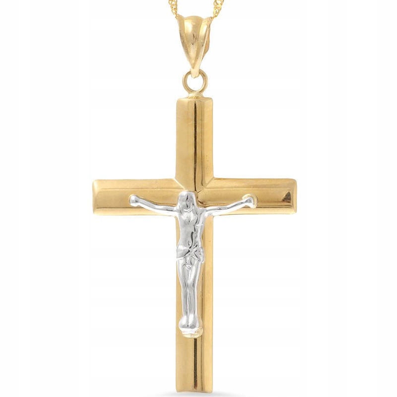 Zlatý kríž Ježiš Pendant Gold 333 prívesok