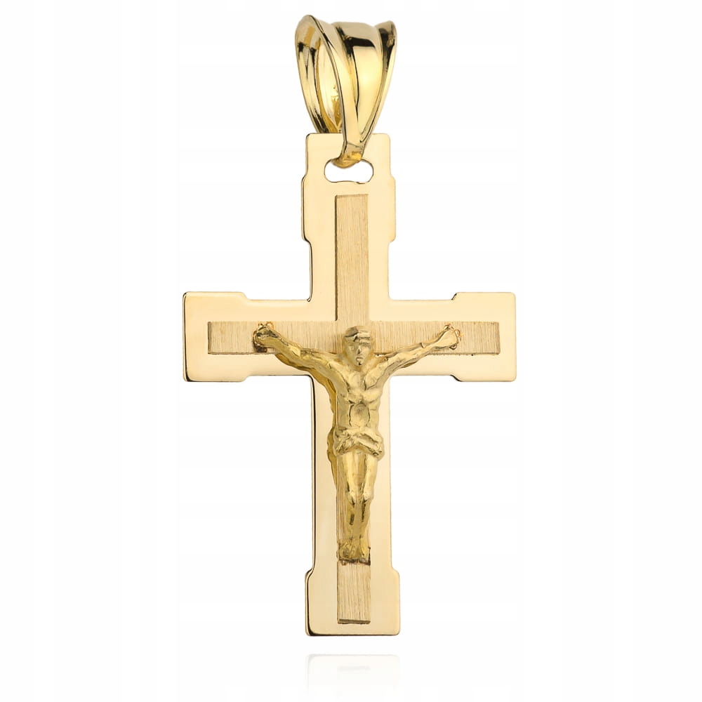 Zlatý kríž s obrazom Pána Ježiša pr. 585