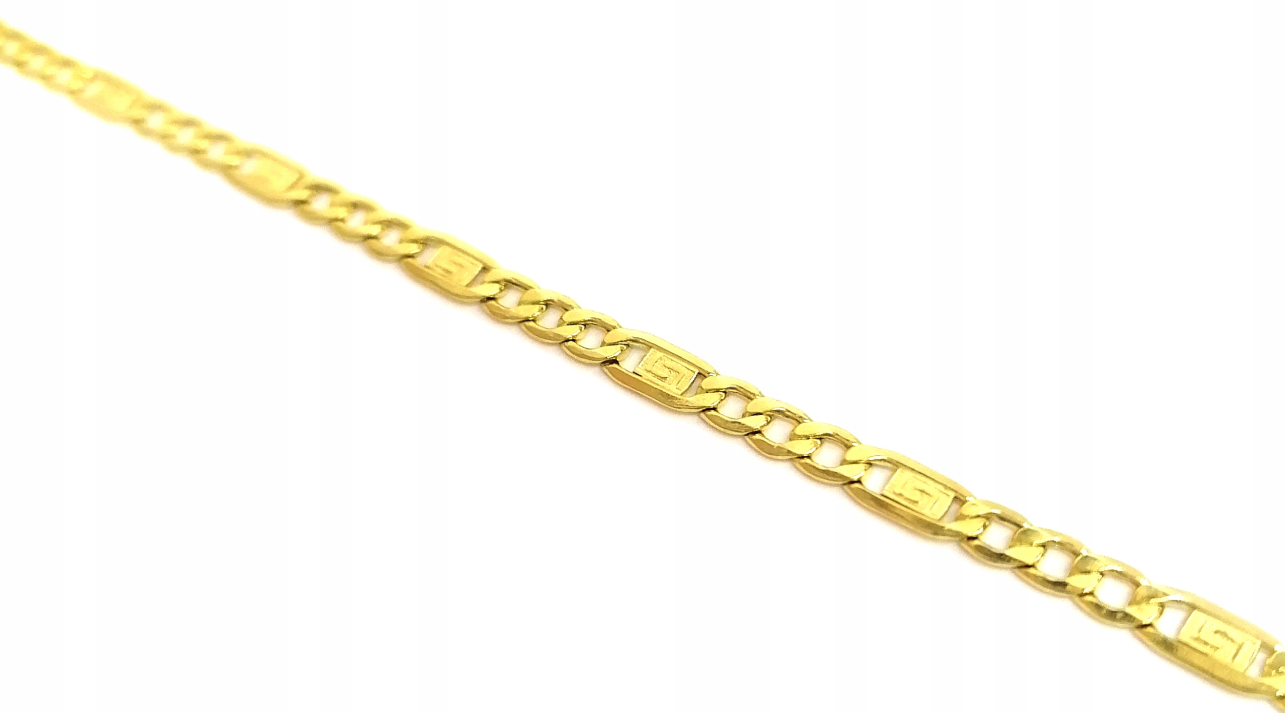 Zlatý reťazec 333 3,91 g 44 cm figaro m