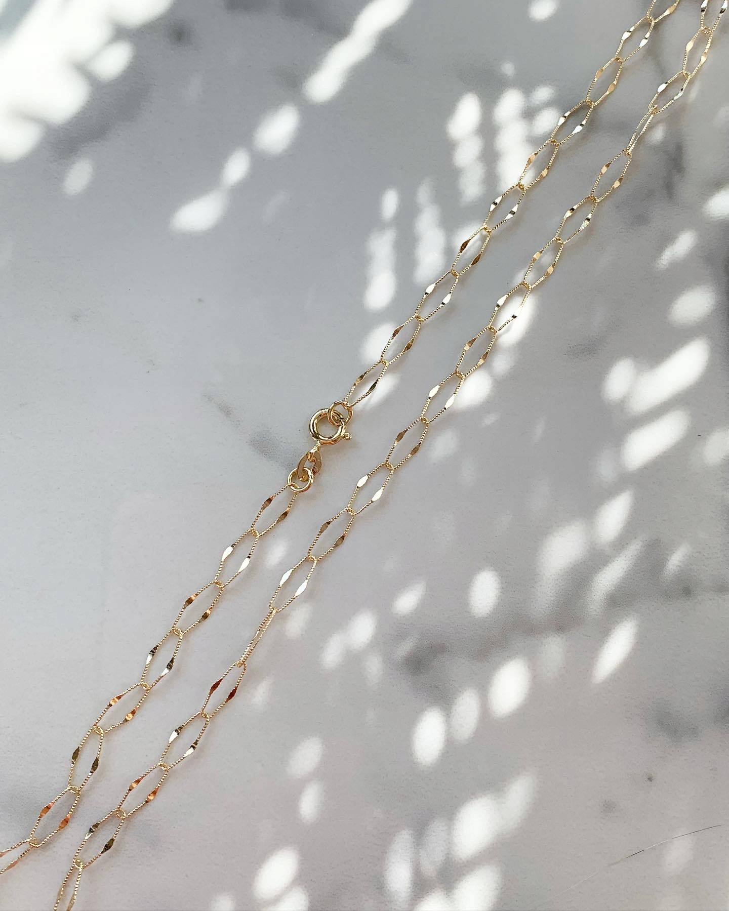 Gold Chain Ankier veľký odkaz 45 cm/4,3 mm585