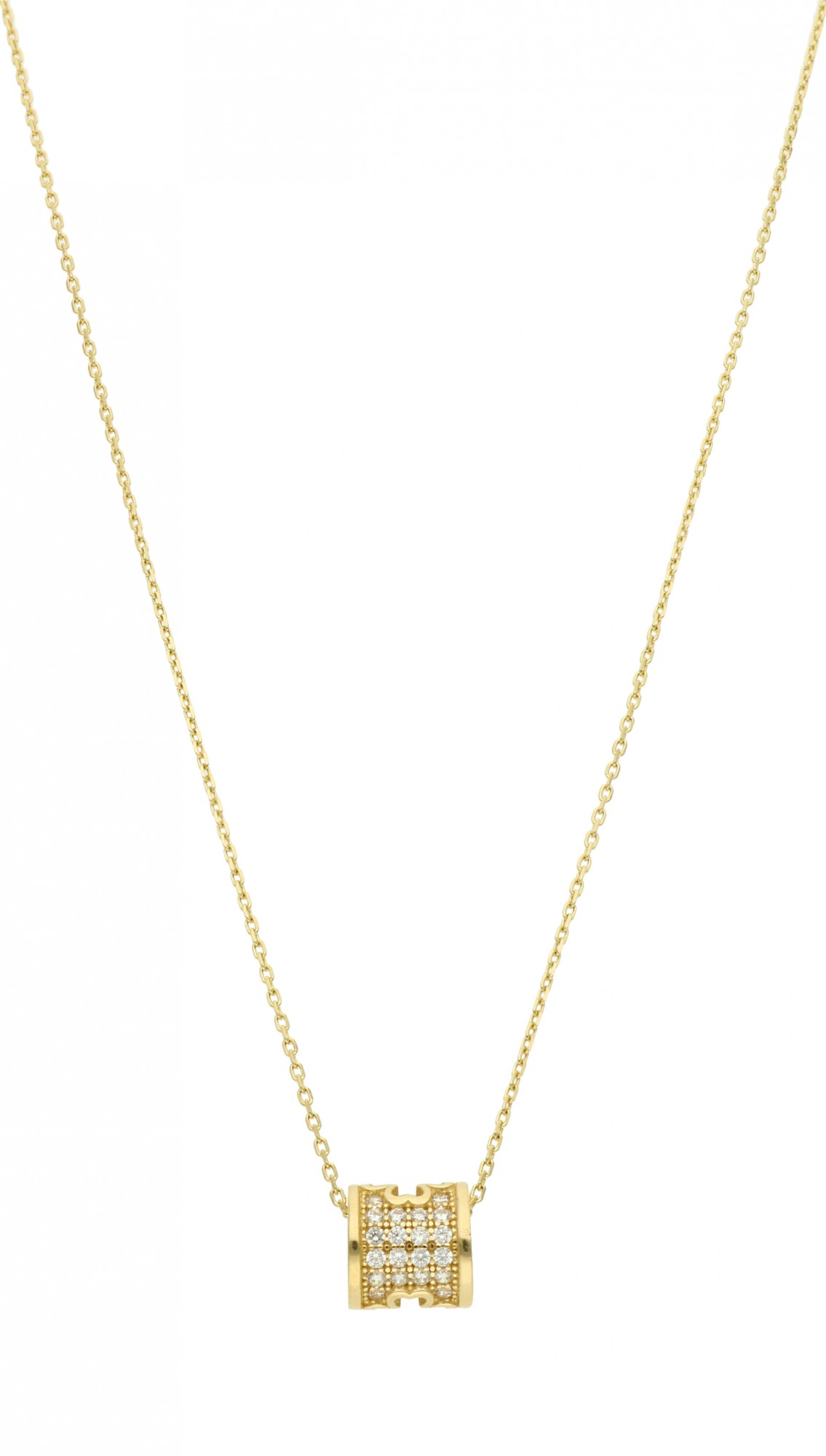 Celebrita zlatých reťazcov 42 cm 585 14k