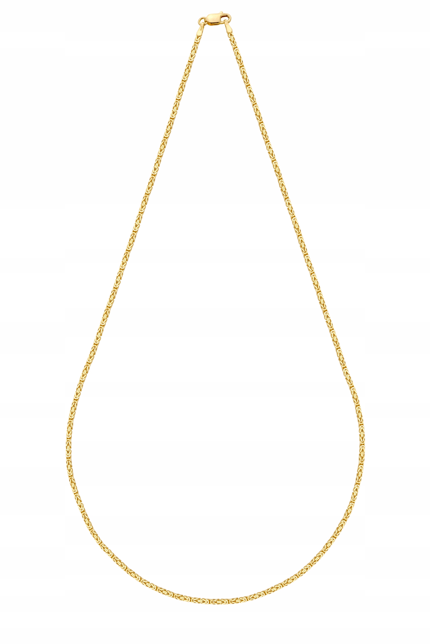 Zlatý kráľovský reťazec Lite Gold 55 cm/2 mm 585