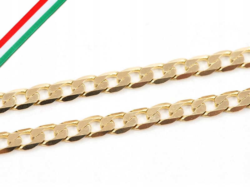 Golden Men's Chain 585 Panter 55 cm 3G