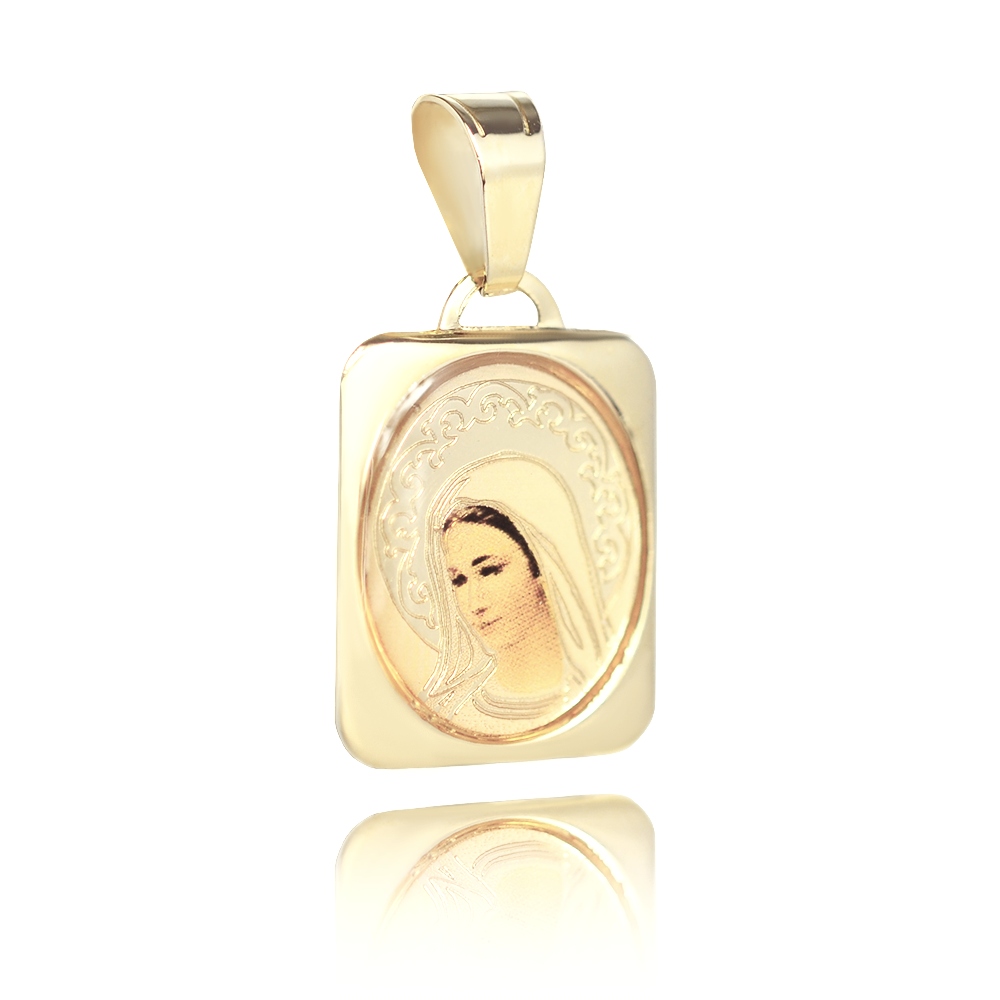 Zlatá medaila s obrazom Mary 585