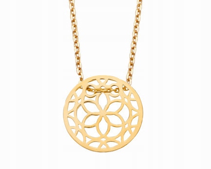 Zlatý náhrdelník 333 Celebrity Openwork Circle