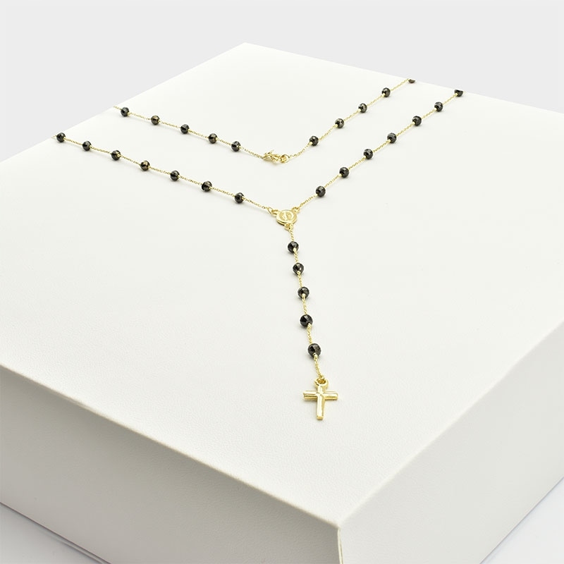 Zlatý náhrdelník „ROSARY“ od firmy ONYXS Com