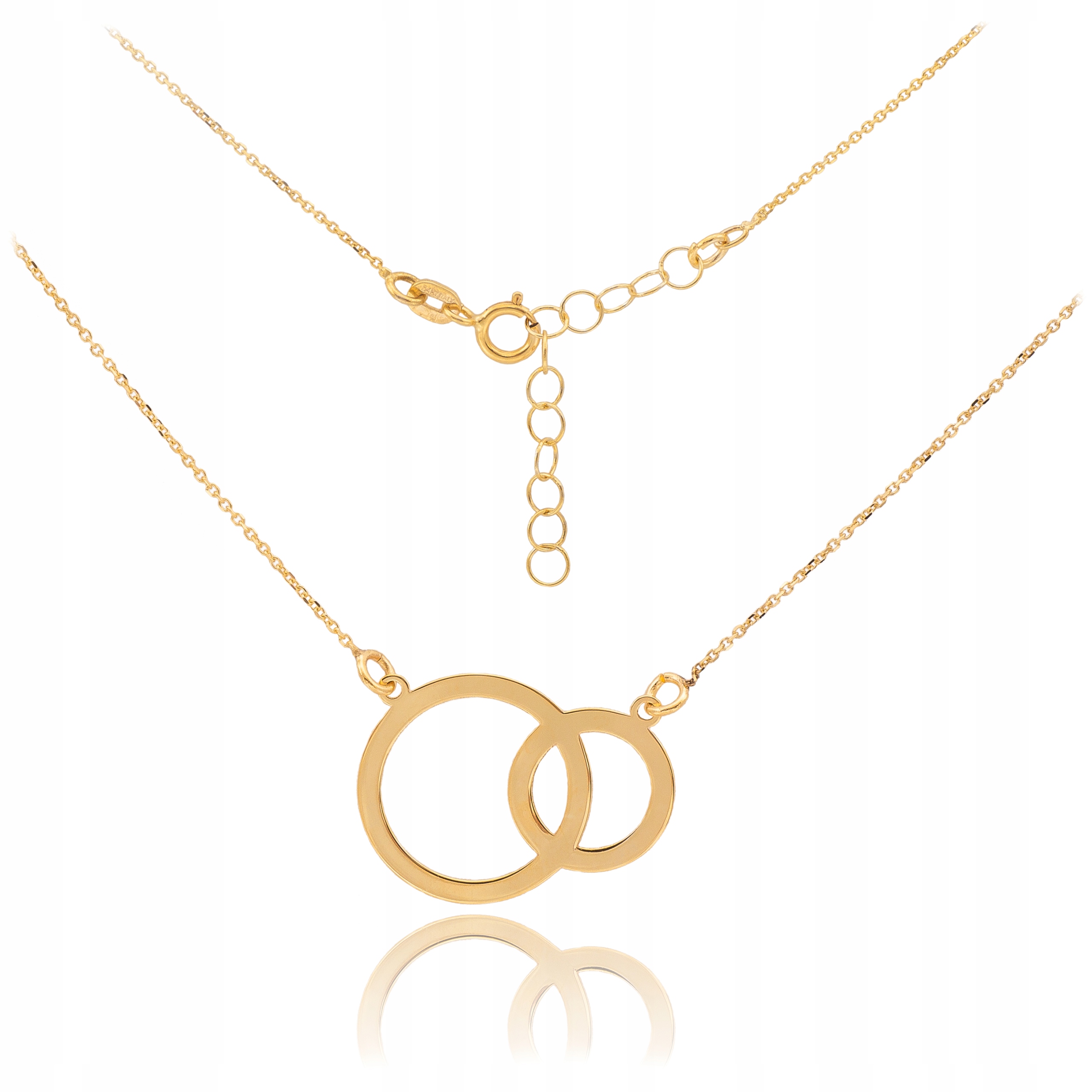 Zlatý náhrdelník Celebrity Ringi Circle