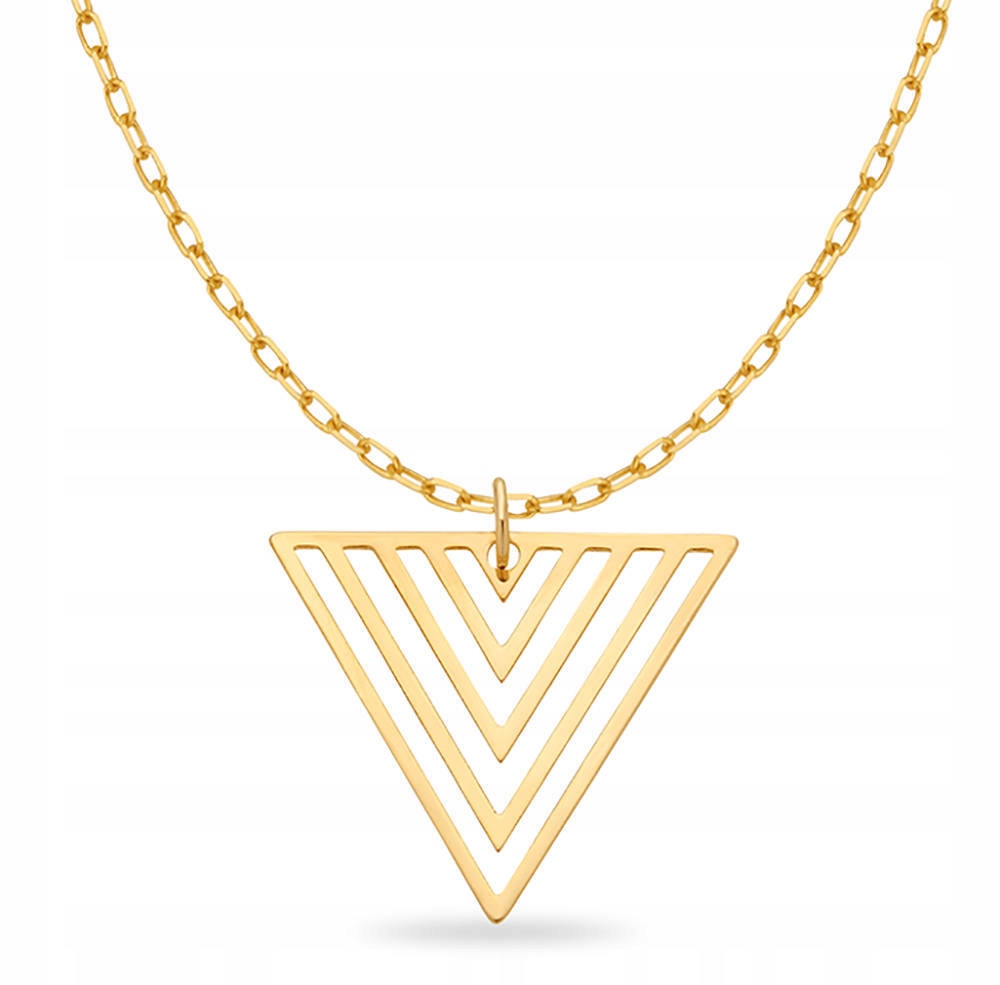 Náhrdelník Golden Star 333 Triangle celebrít