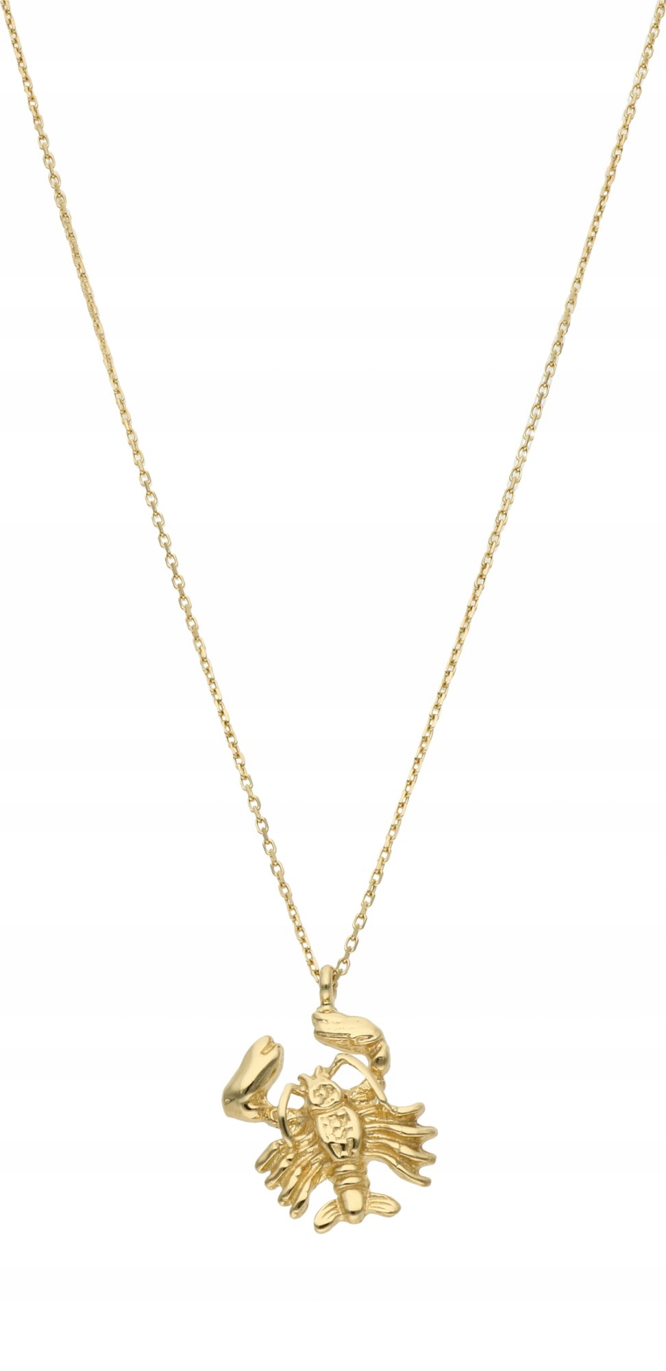 Golden rakovina náhrdelník Zodiak znamenie 42 cm 585 14k