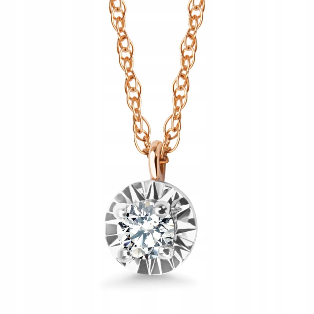 Zlatý náhrdelník s Verona Diamond 15336