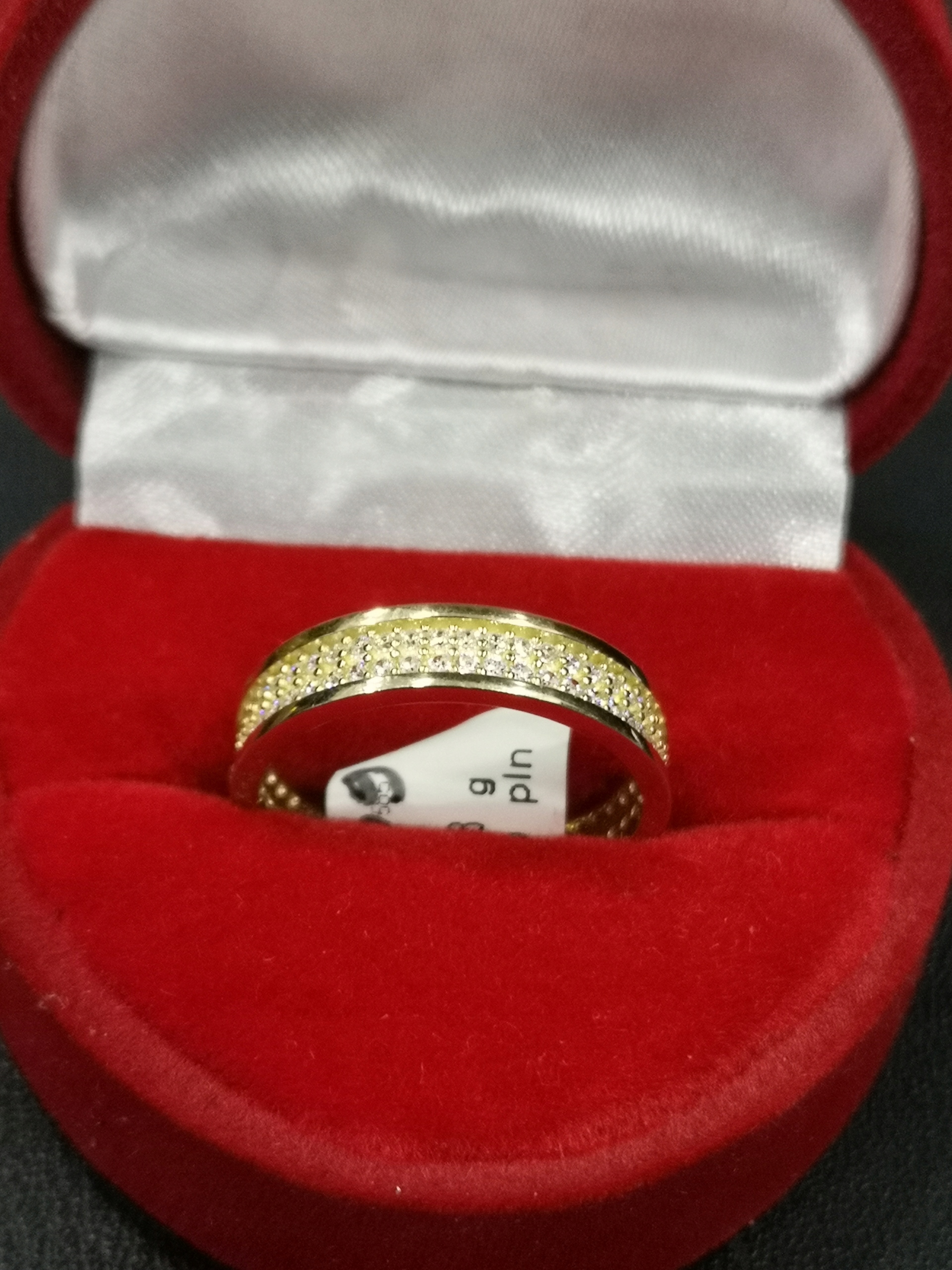 Zlatý prsteň 12739 R.14 14K KRK