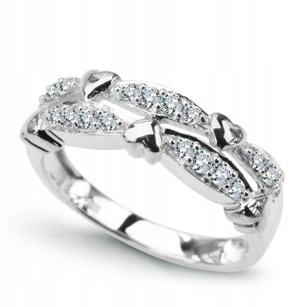 Zlatý prsteň PBD4053 - diamant