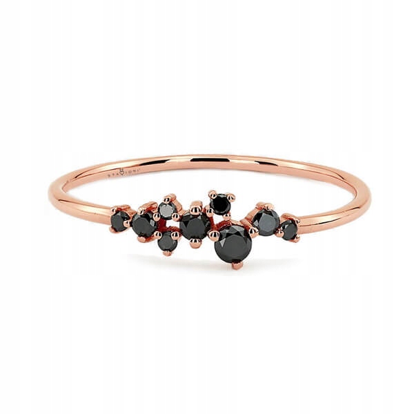 Zlatý prsteň PRD5400B - diamant